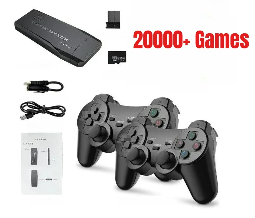 Retro Game Controller Usb - M8 Video Game Consoles 4K HD