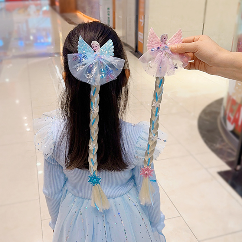 Elsa Gadget - Anime Frozen Elsa Princess Wig Braid