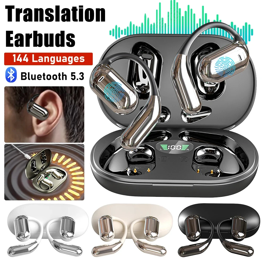 AI Translator Earbuds 144 Lang - Portable Translator Device 评论和价格