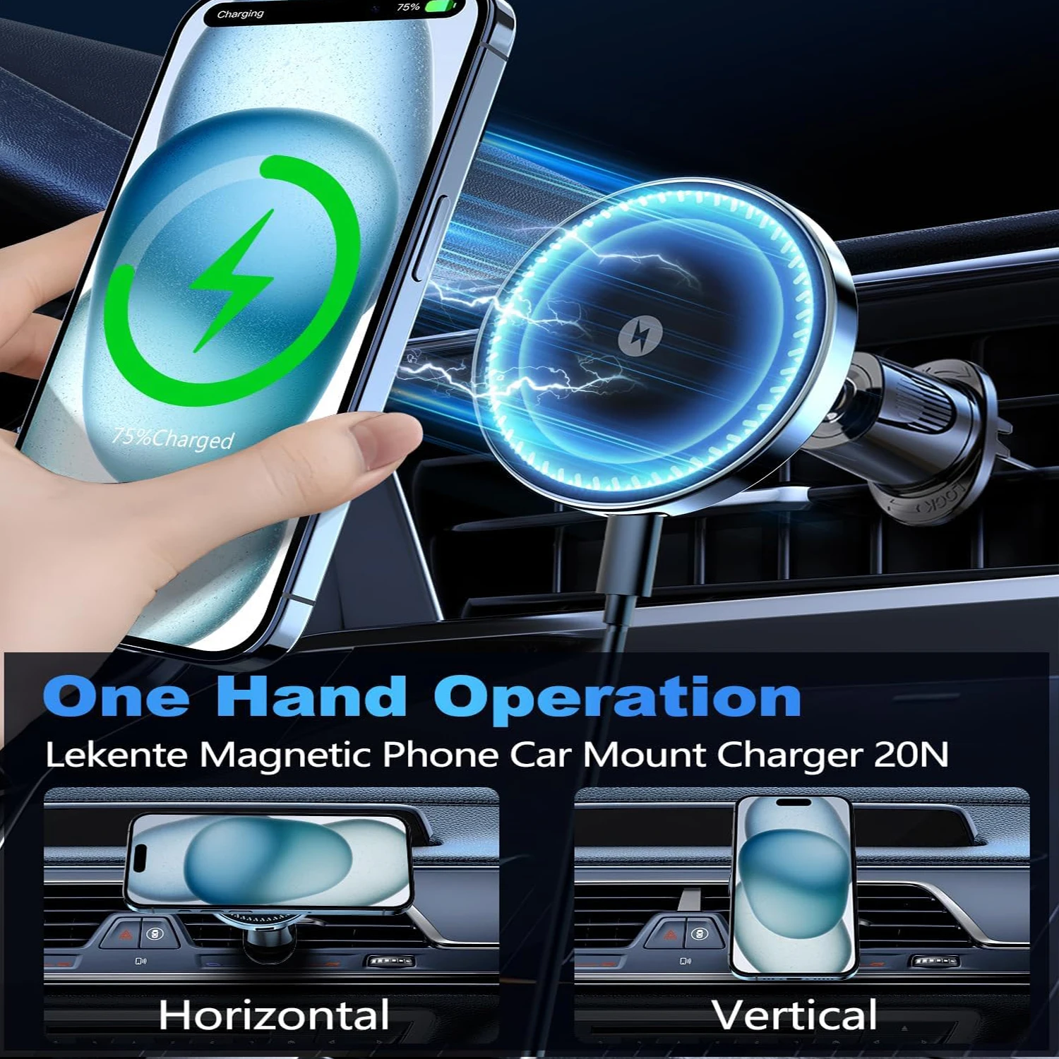 UYUXIO Magnet Wireless Car Cha - Useful Electronic Gadgets 评论和价格