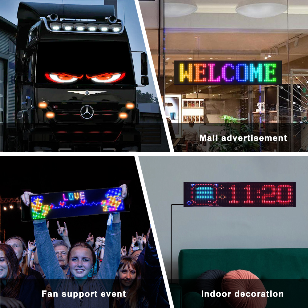 Demon Eyes Car LED Logo APP LE - Electronics Gadgets For Car 评论和价格