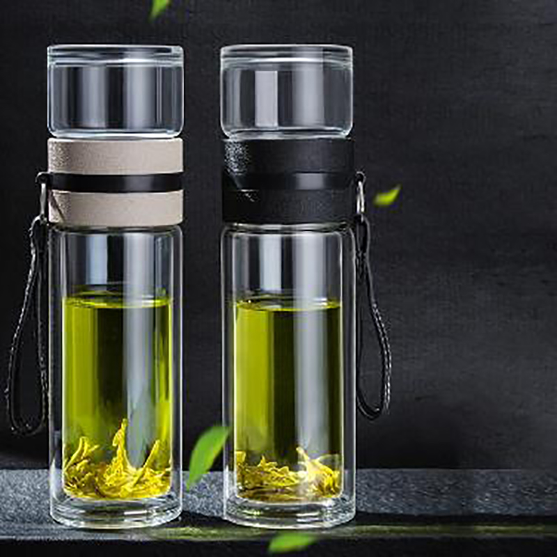 Tea Water Bottle High Borosili - Smart Water Bottle Tracker 评论和价格