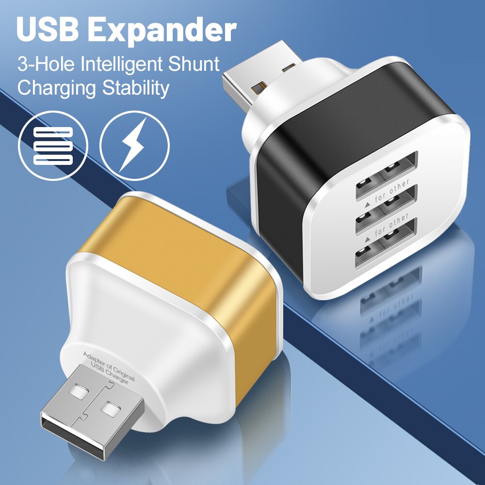 3 Port USB Slots Adaptor USB 3 - Electronics Gadgets For Car 评论和价格
