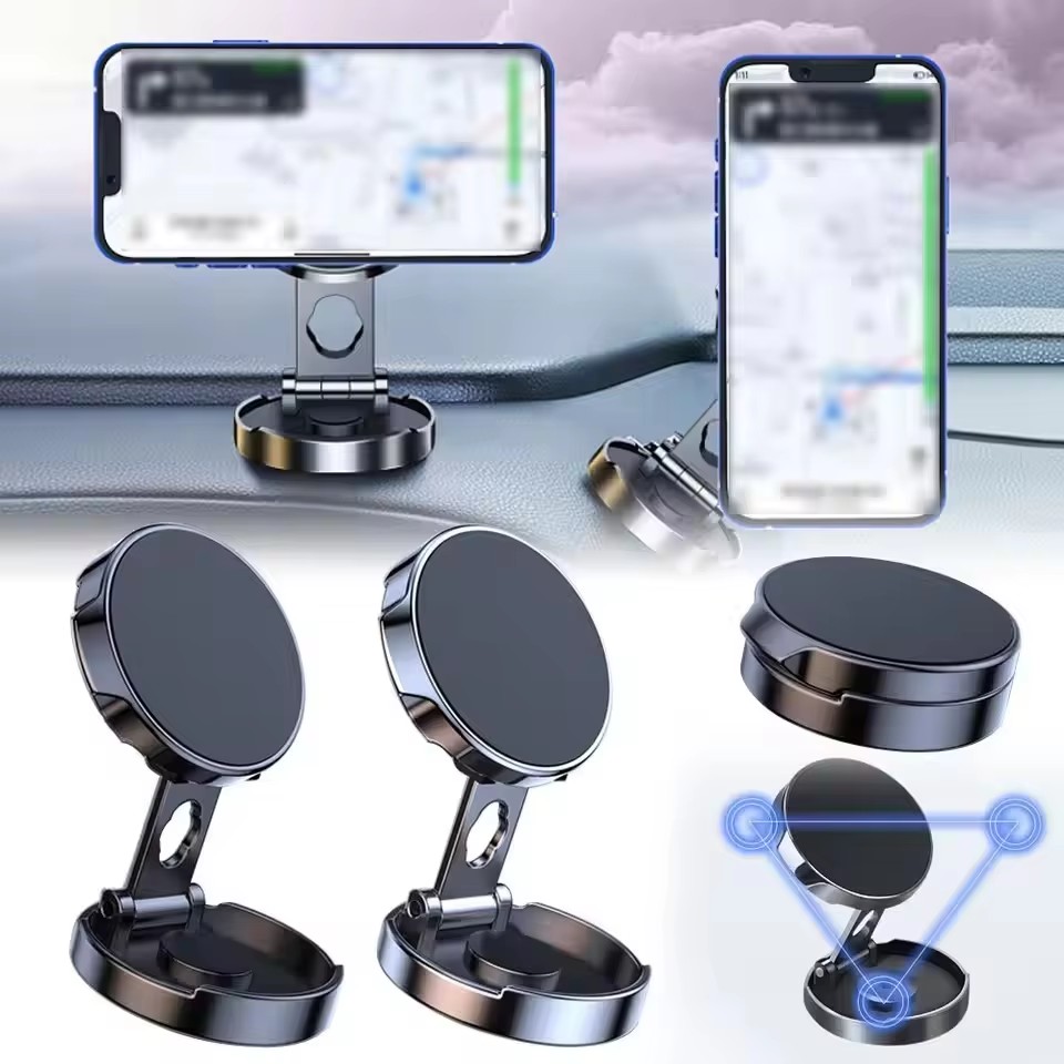 Round Folding Magnetic Car Hol - Useful Electronic Gadgets 评论和价格