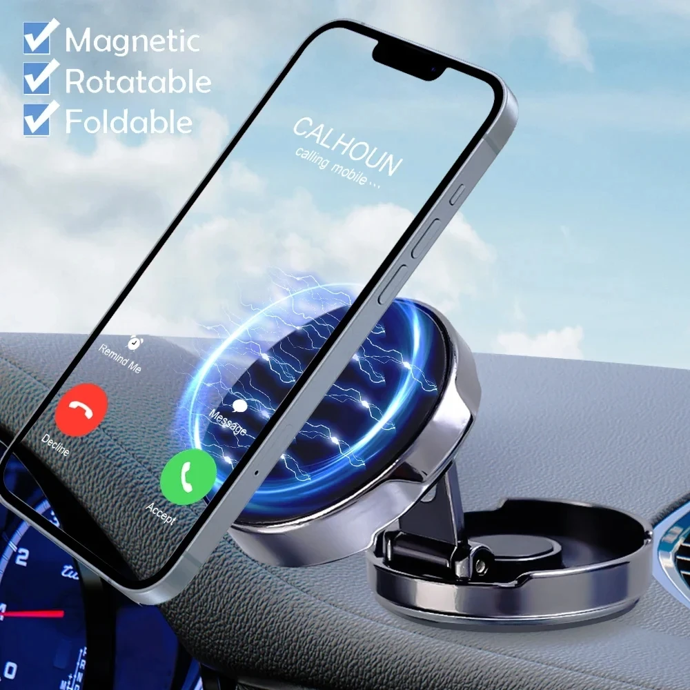 Round Folding Magnetic Car Hol - Useful Electronic Gadgets 评论和价格
