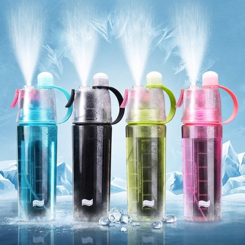 2 in 1 Spray Water Bottle Port - Smart Water Bottle Tracker 评论和价格