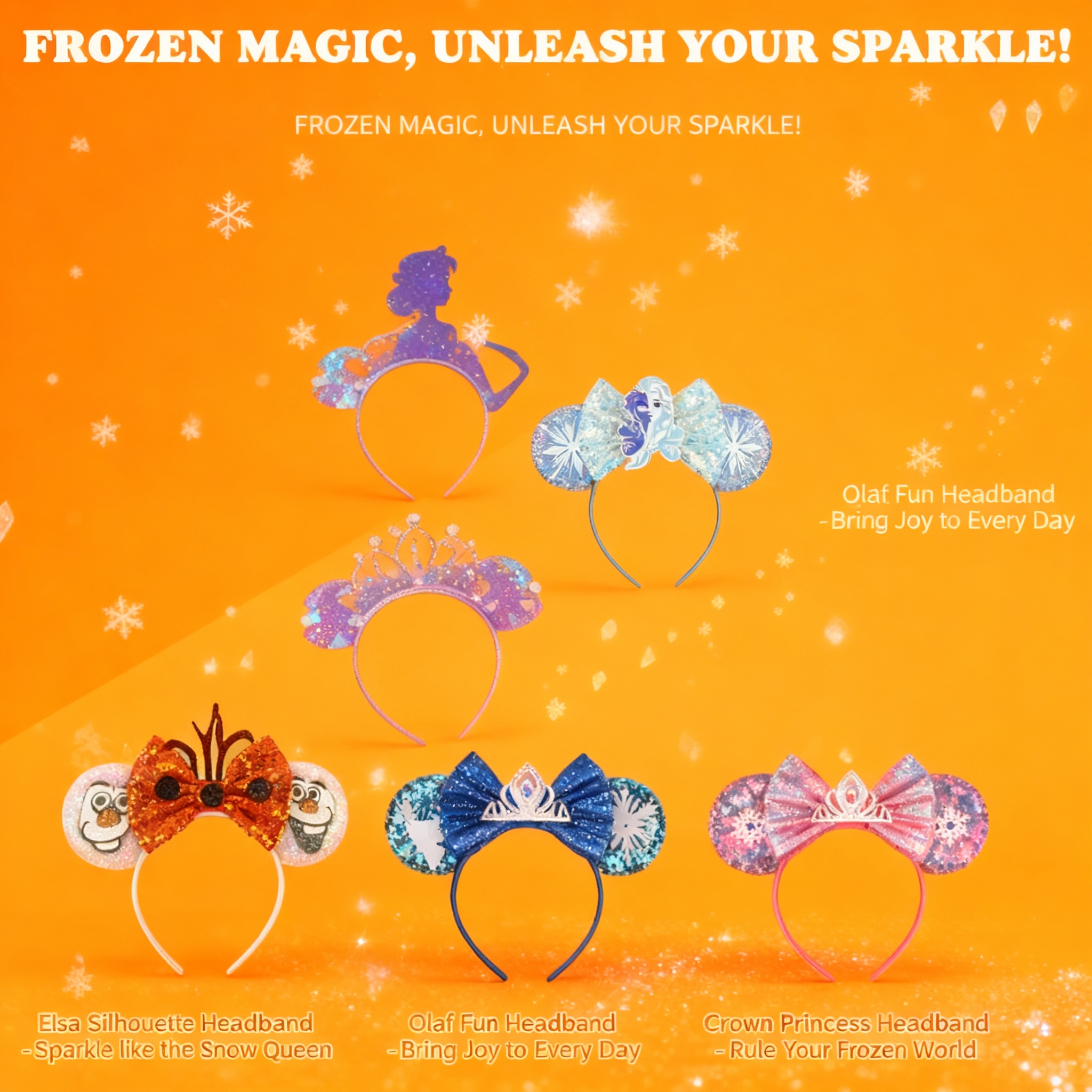 Frozen Elsa Olaf Snowman Headb - Elsa Gadget 评论和价格