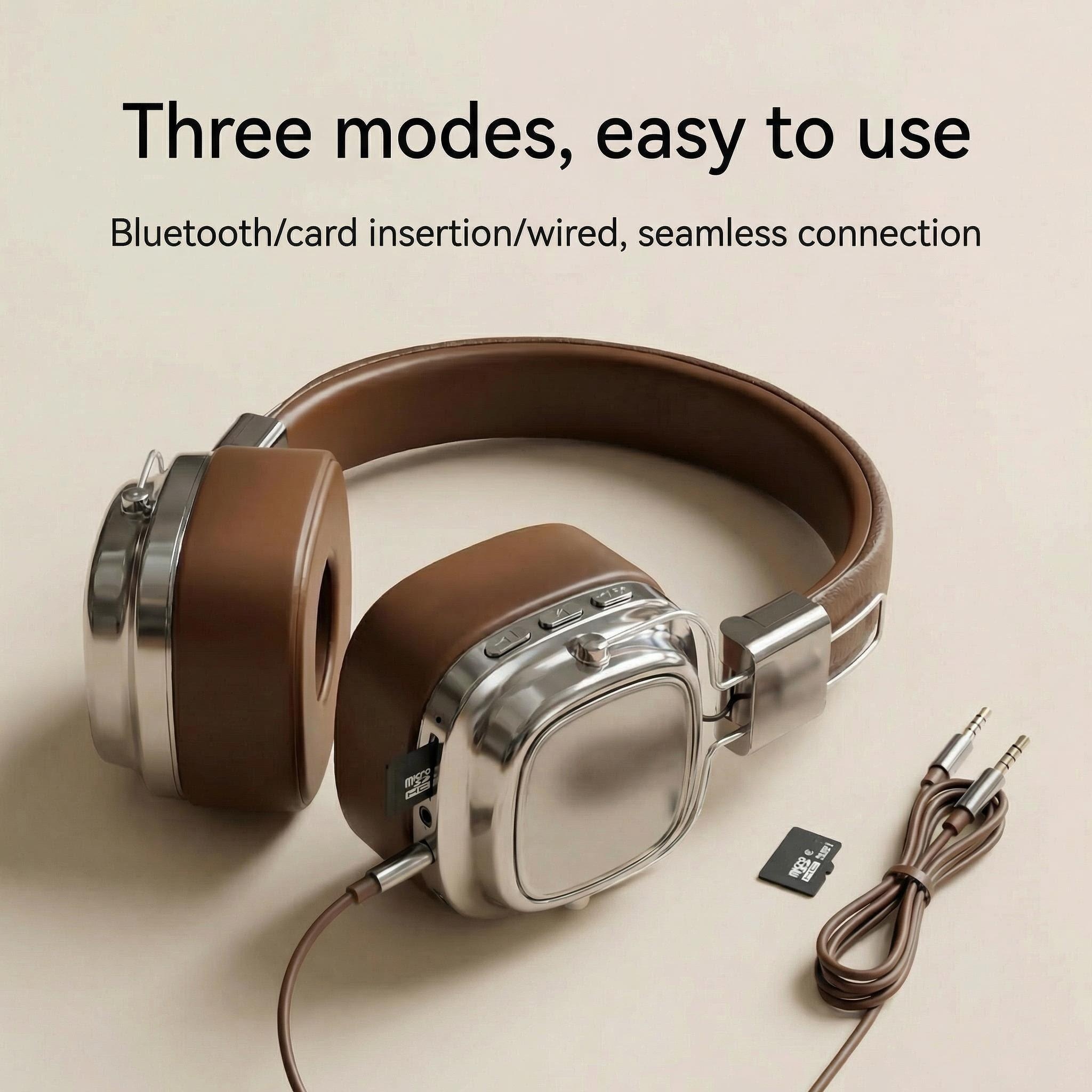 Retro Leather Over-ear Headpho - Retro Game Controller Usb 评论和价格