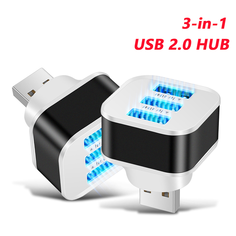 3 Port USB Slots Adaptor Exten - Electronics Gadgets For Car 评论和价格