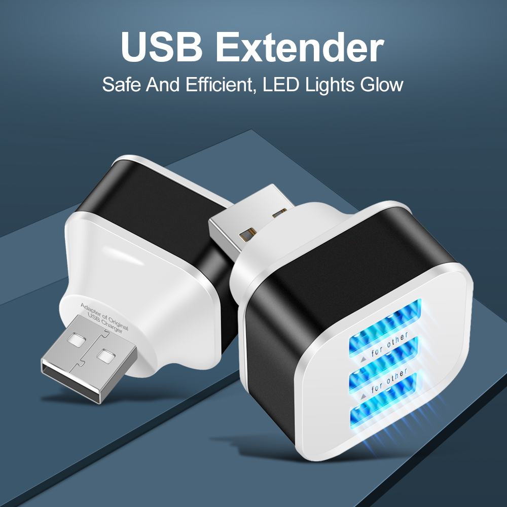 3 Port USB Slots Adaptor Exten - Electronics Gadgets For Car 评论和价格