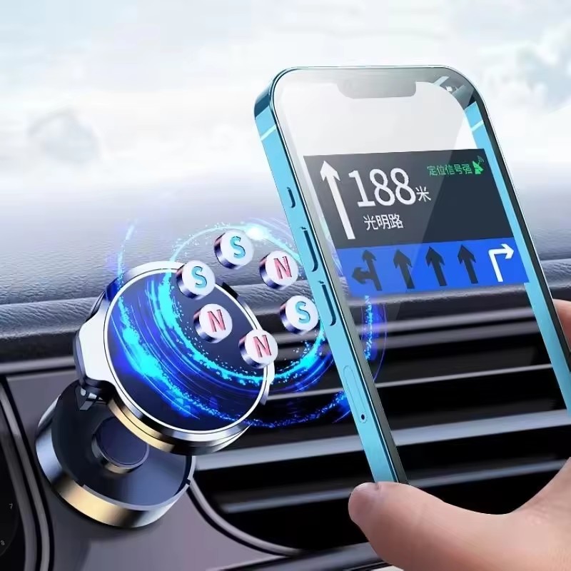 Round Folding Magnetic Car Hol - Useful Electronic Gadgets 评论和价格