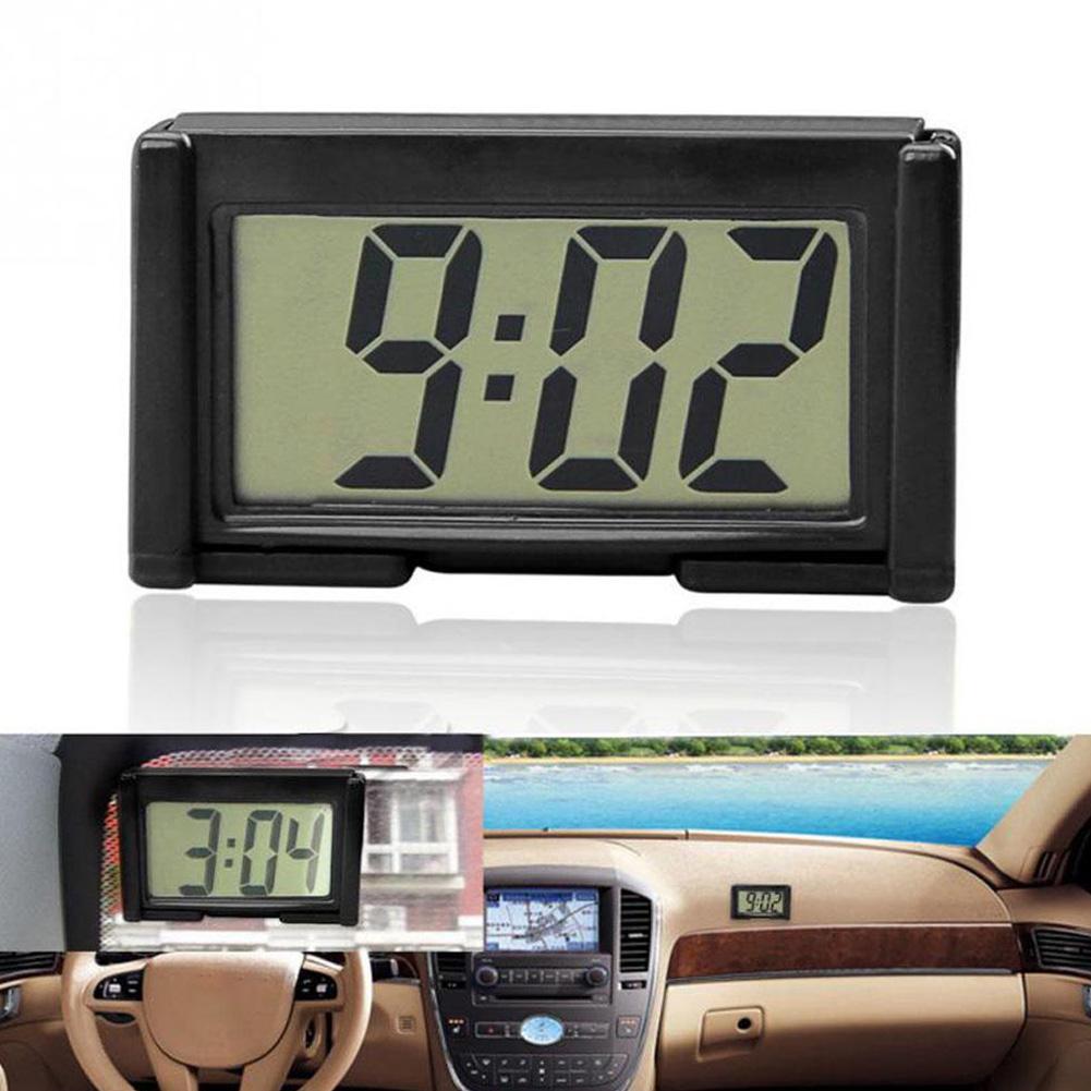 Car Dashboard Clock Mini Porta - Electronics Gadgets For Car 评论和价格