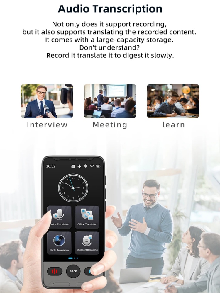 New Smart Accurate Voice Touch - Portable Translator Device 评论和价格
