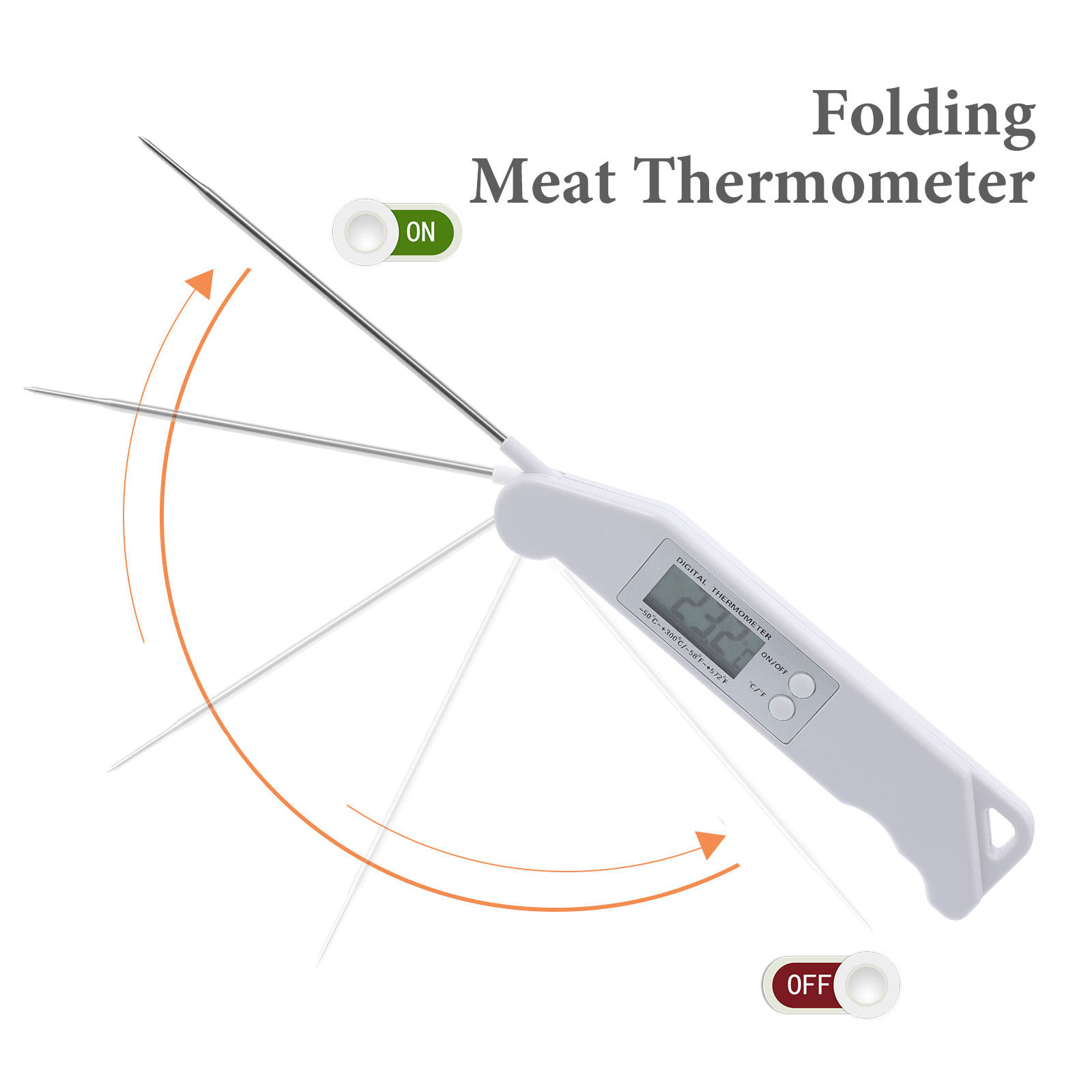 Folding Electronic Thermometer - Useful Electronic Gadgets 评论和价格