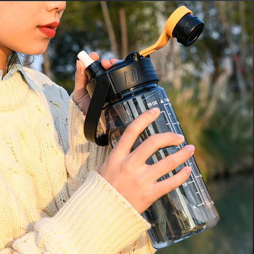1.5L/2L/3L Sports Water Bottle - Smart Water Bottle Tracker 评论和价格
