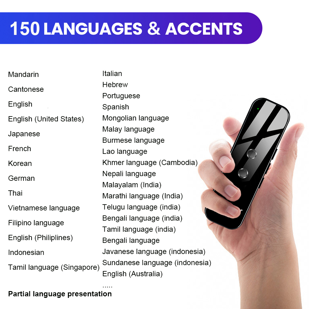 G6 Language Translator Machine - Portable Translator Device 评论和价格