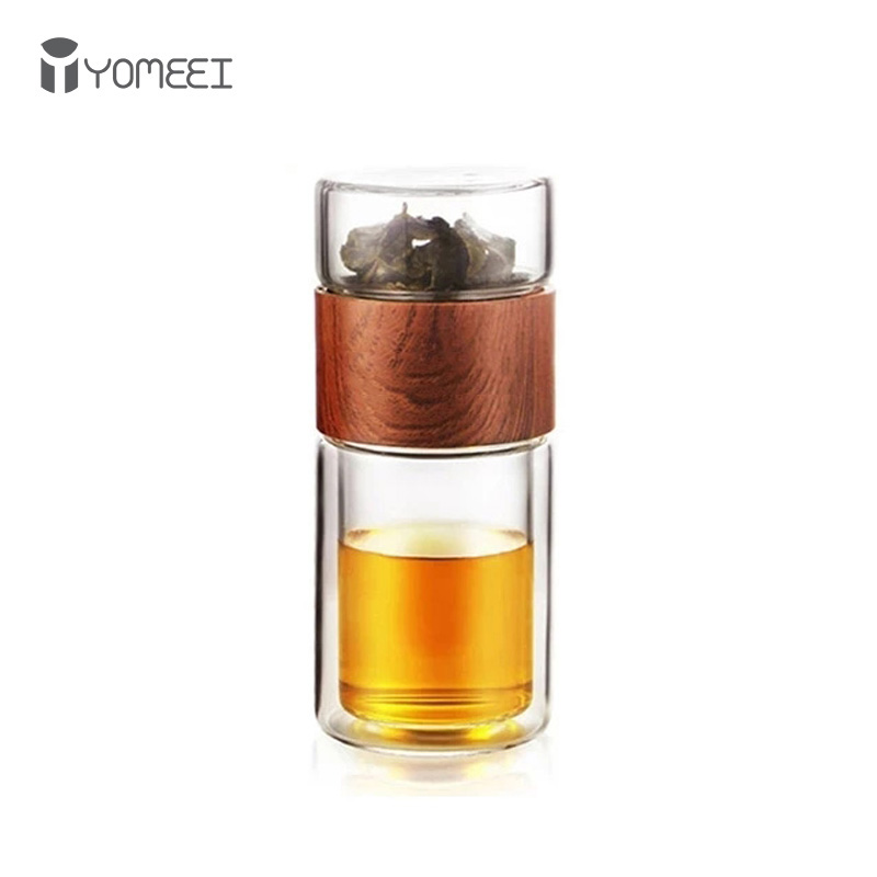 YOMEEI 240ML Tea Water Bottle  - Smart Water Bottle Tracker 评论和价格