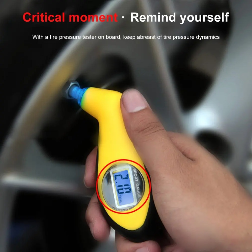 LCD Electronic Tire Pressure G - Useful Electronic Gadgets 评论和价格