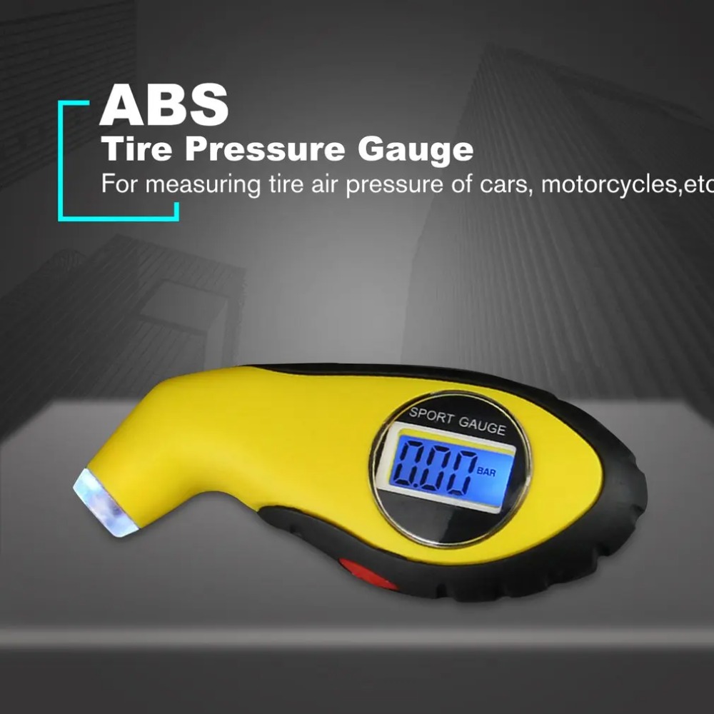 LCD Electronic Tire Pressure G - Useful Electronic Gadgets 评论和价格