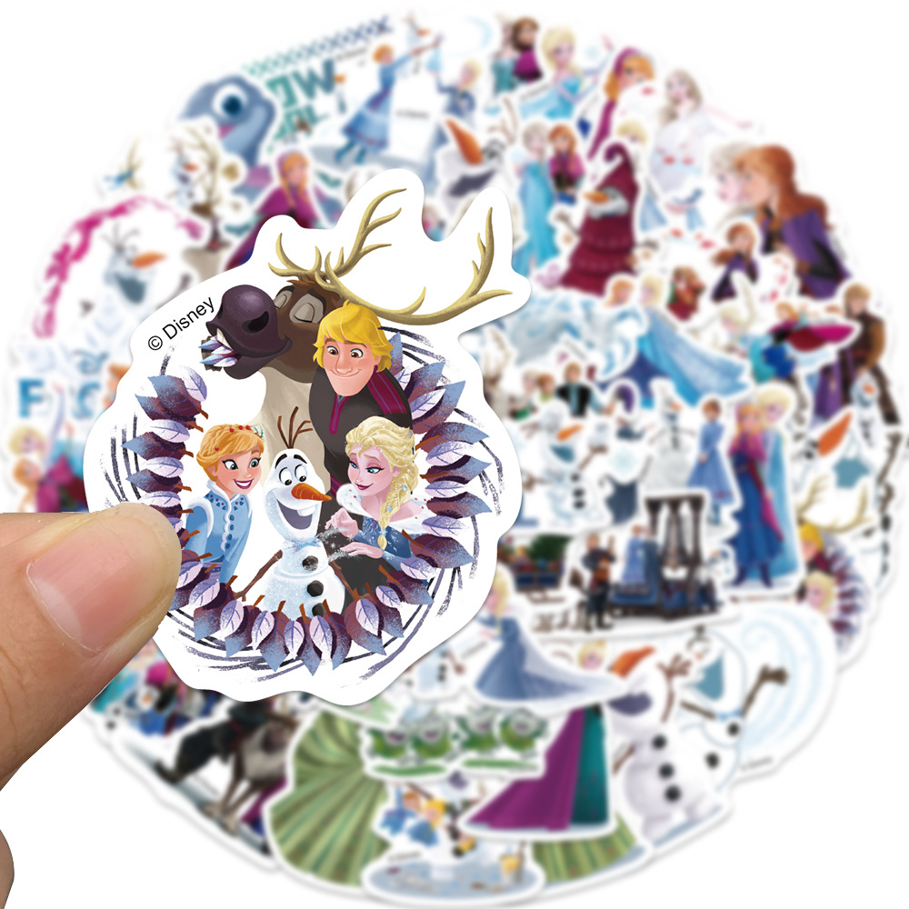 10/30/50PCS Disney Frozen Anna - Elsa Gadget 评论和价格