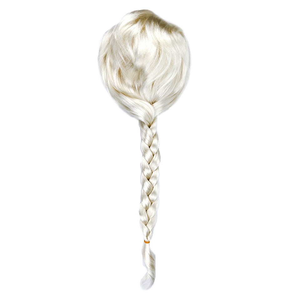 Girls Elsa Wig Kids Cosplay Sn - Elsa Gadget 评论和价格