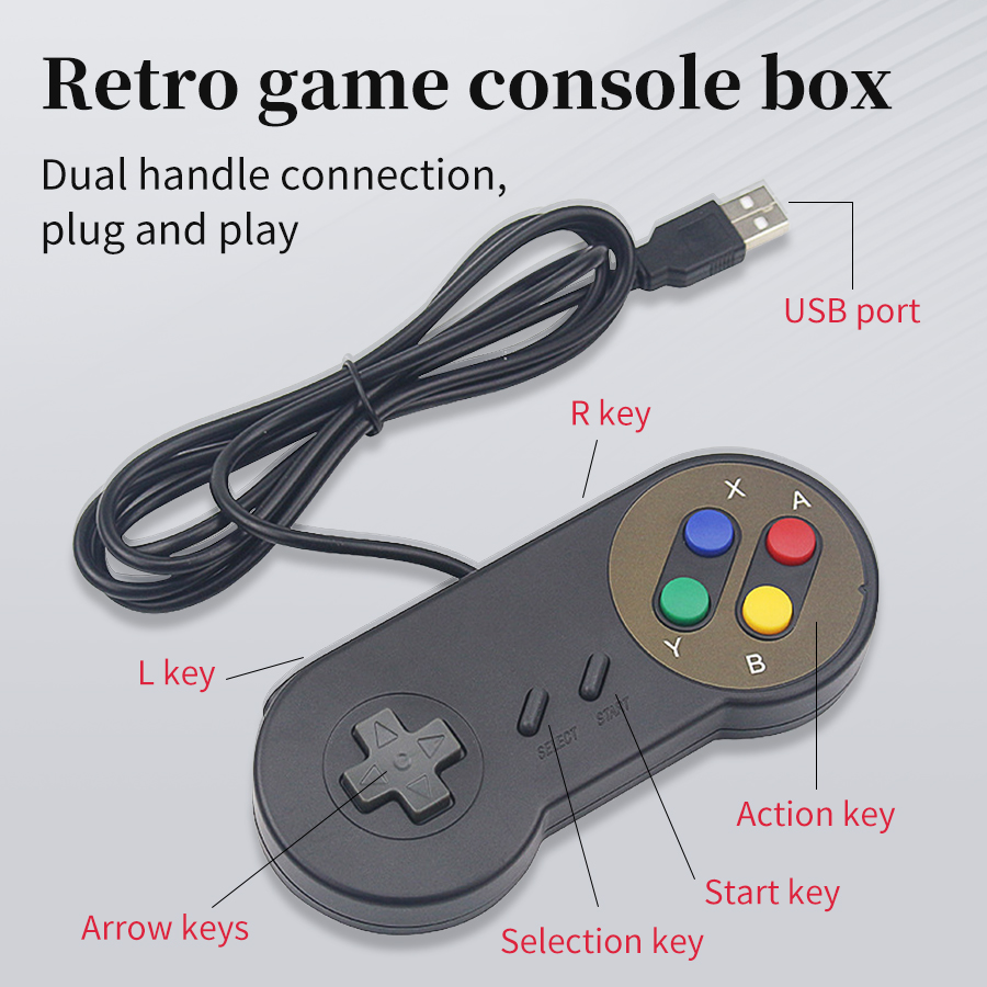 Wired USB Gamepad Retro Gaming - Retro Game Controller Usb 评论和价格