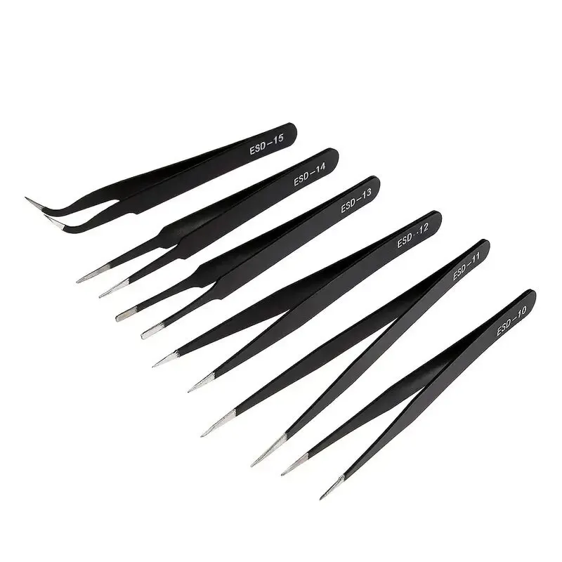 NEW 6pcs Precision Long Tweeze - Useful Electronic Gadgets 评论和价格