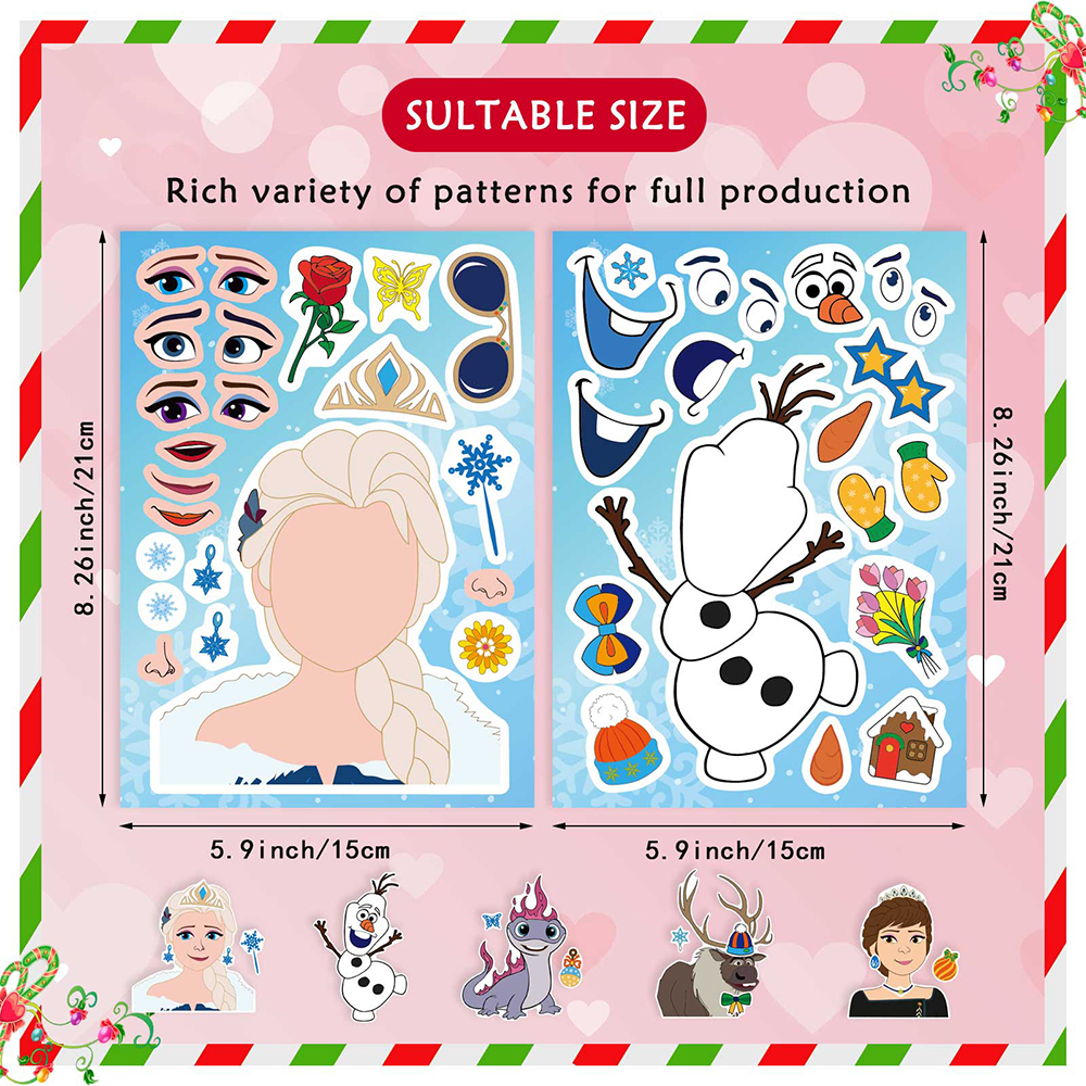 8/16Sheets Disney Frozen Puzzl - Elsa Gadget 评论和价格