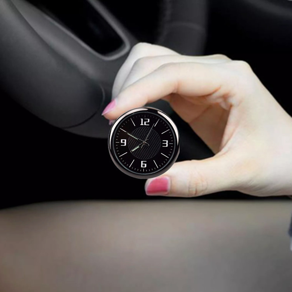 Car Quartz Clock Mini Watch Sm - Electronics Gadgets For Car 评论和价格
