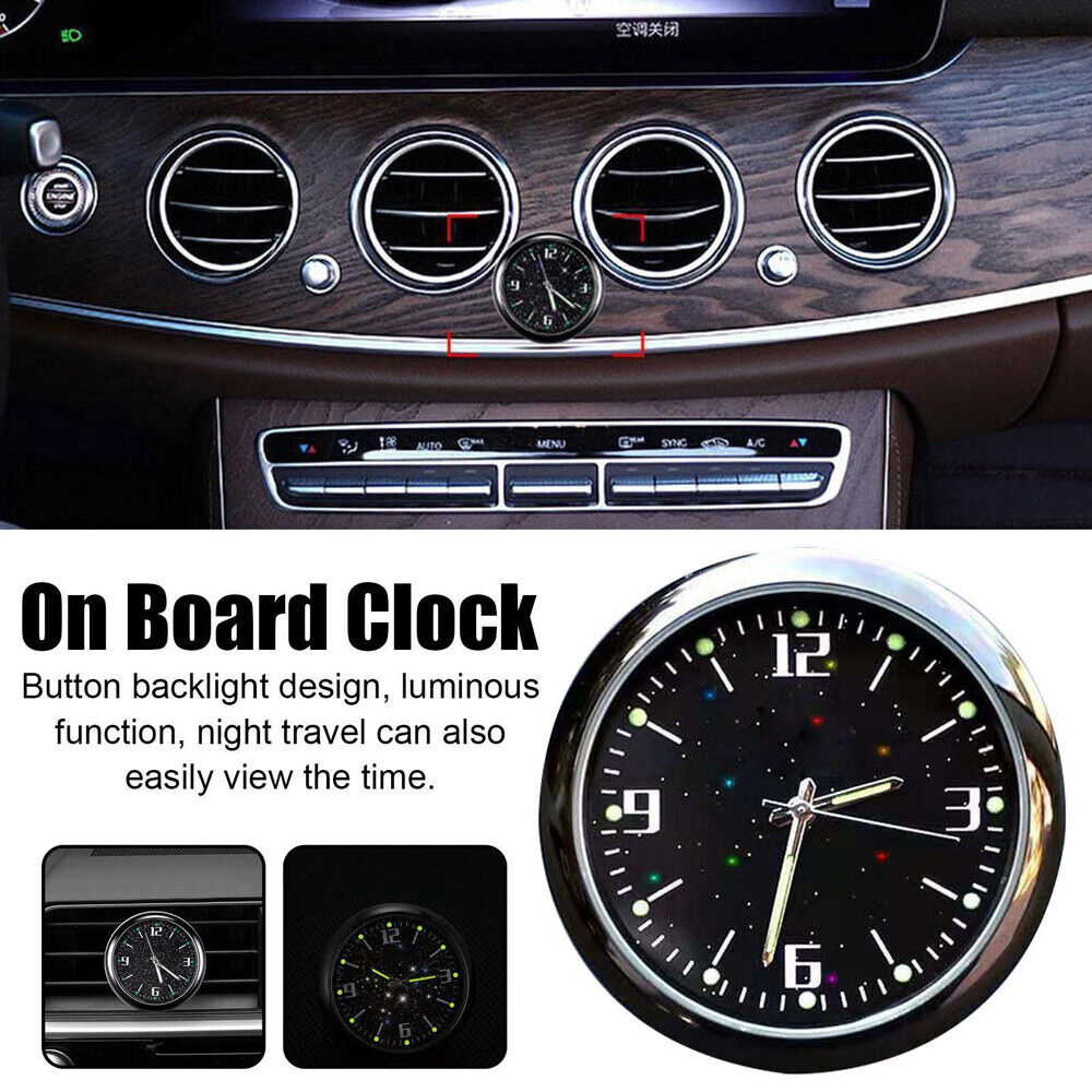 Car Quartz Clock Mini Watch Sm - Electronics Gadgets For Car 评论和价格