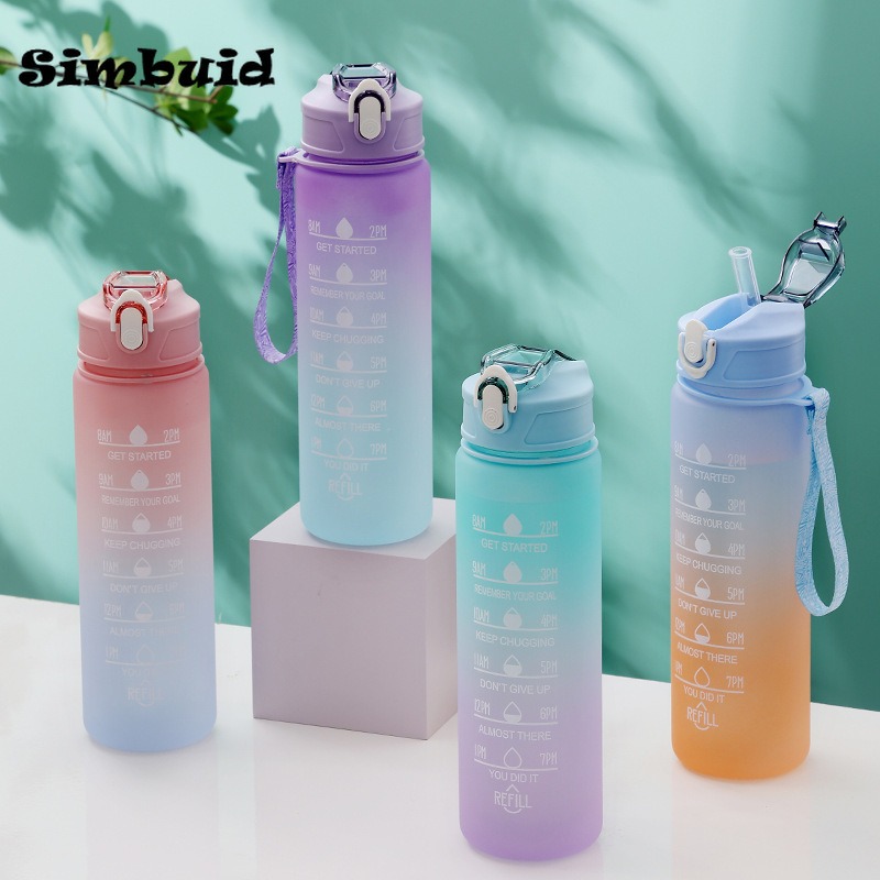 3Sizes Sports Water Bottle Gra - Smart Water Bottle Tracker 评论和价格