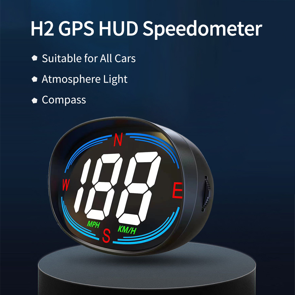 H2 GPS Car HUD digital KM/H MP - Electronic Gadgets 评论和价格