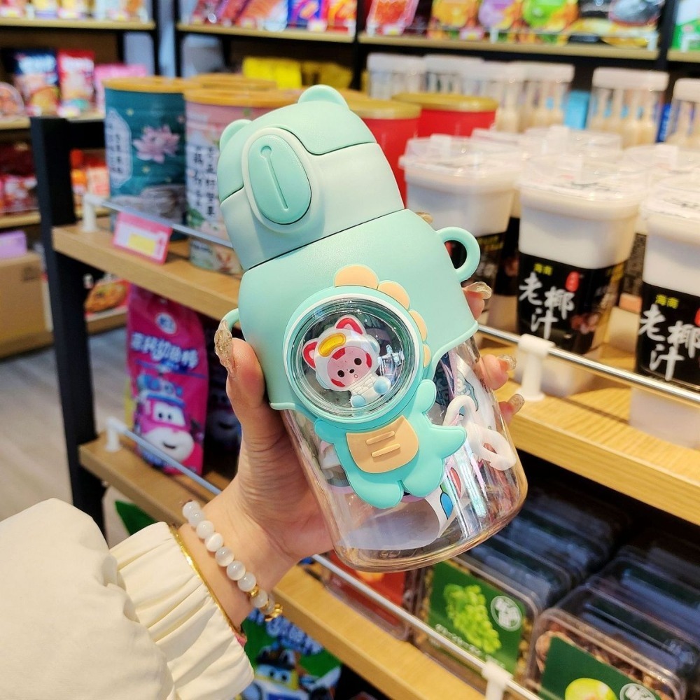 600ML Cartoon Kids Water Bottl - Smart Water Bottle Tracker 评论和价格