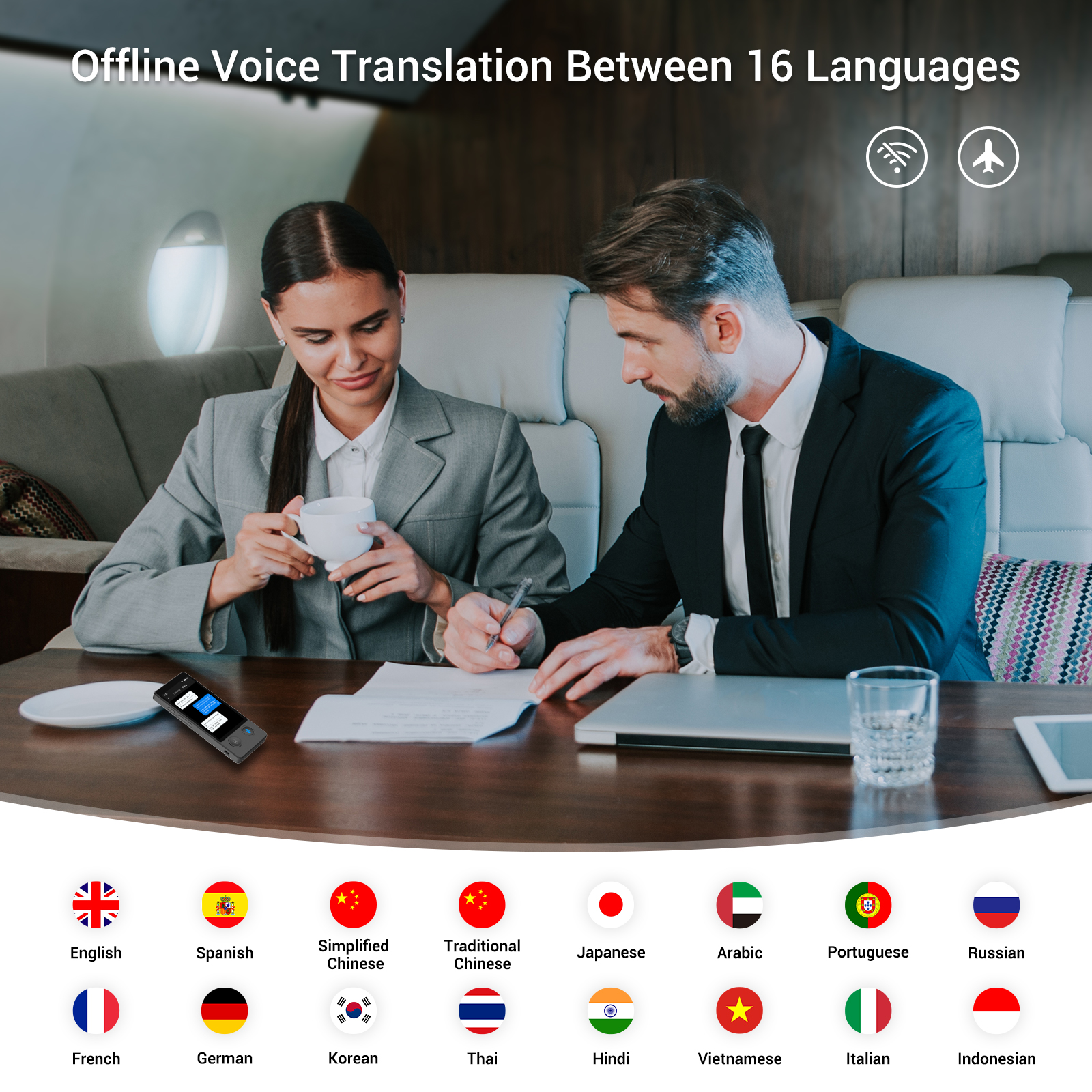 Wooask W12 Language Translator - Portable Translator Device 评论和价格