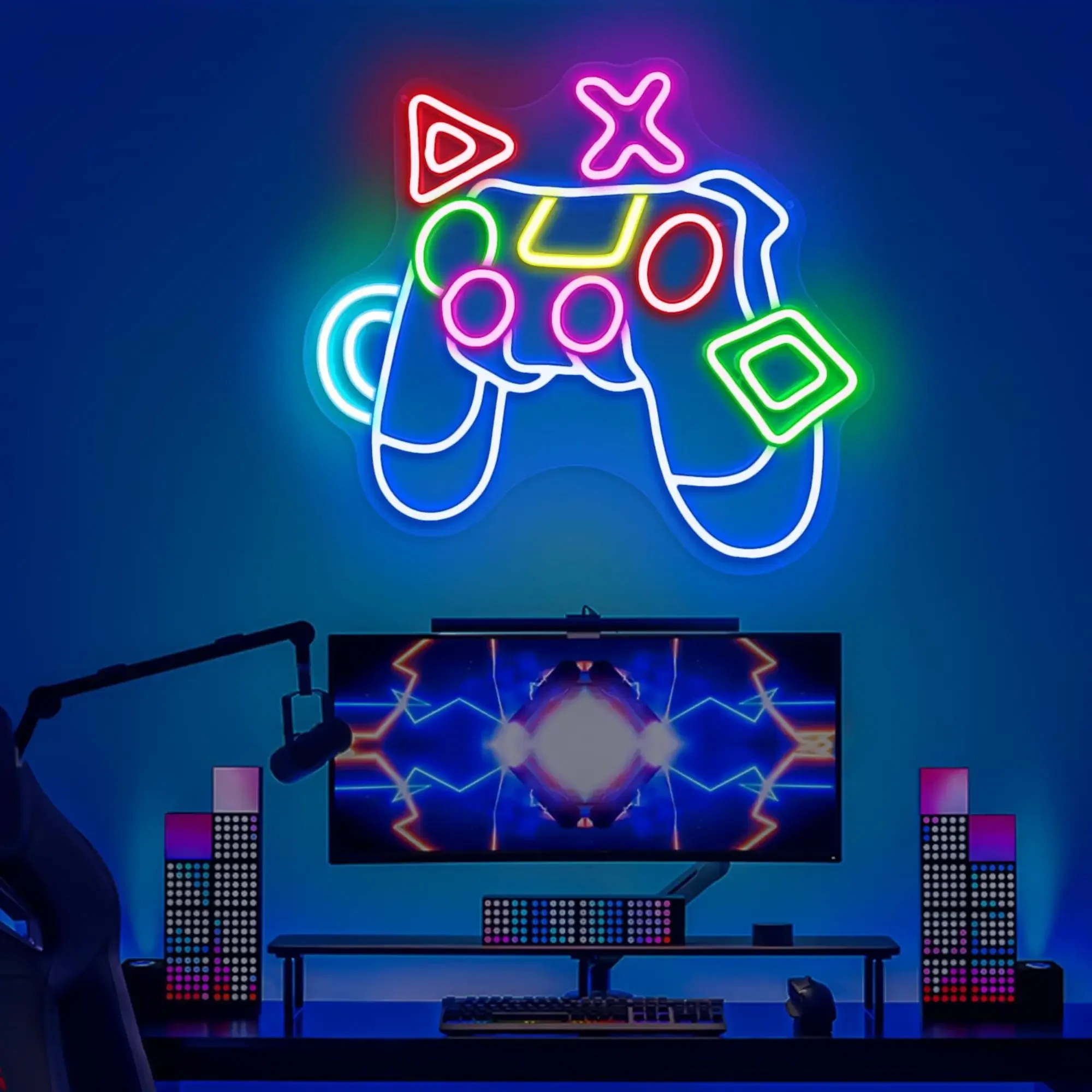 Game Controller LED Neon Light - Retro Game Controller Usb 评论和价格